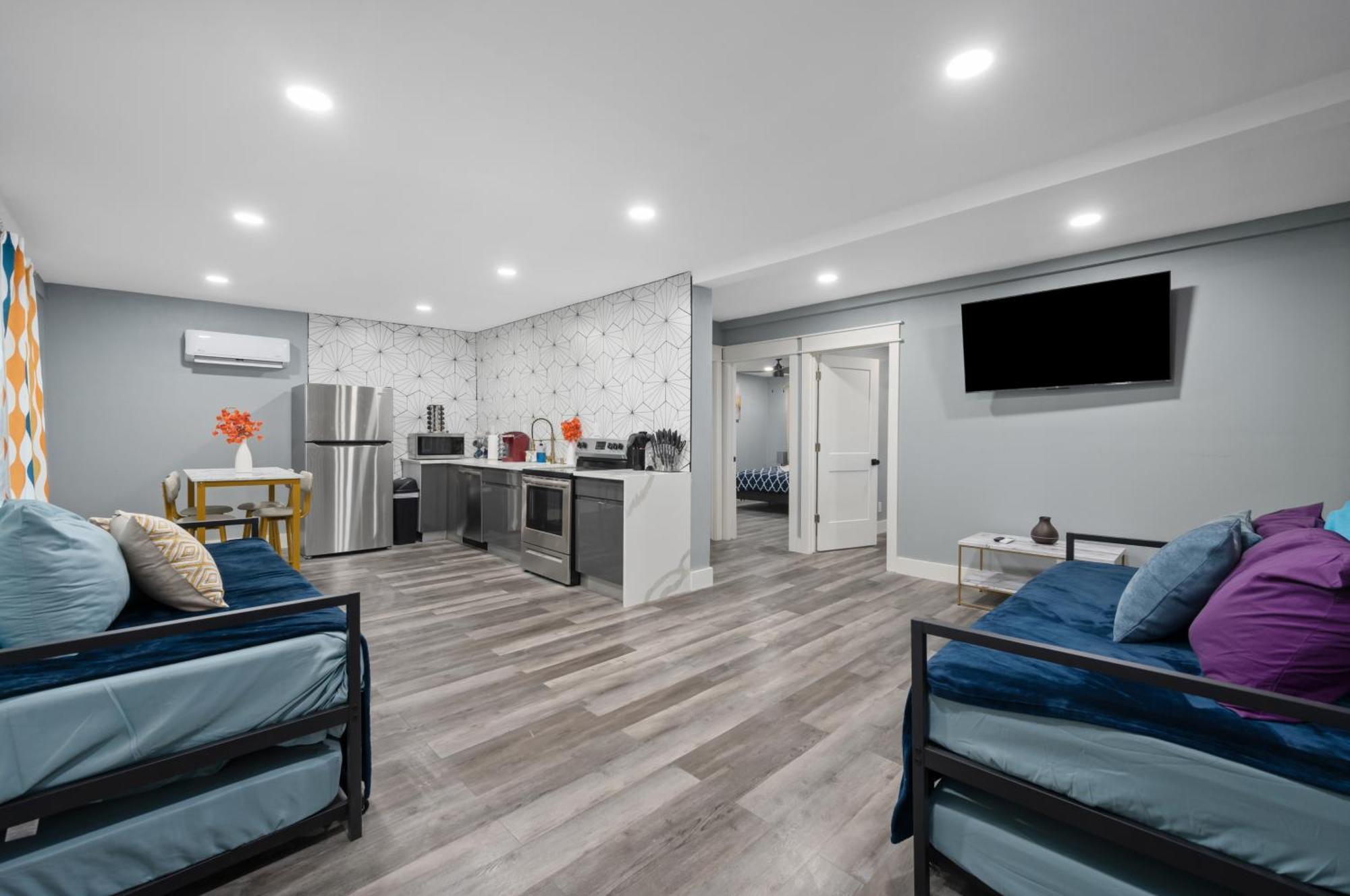 Appartamento Elegant 2br Near Med Center With Free Park
